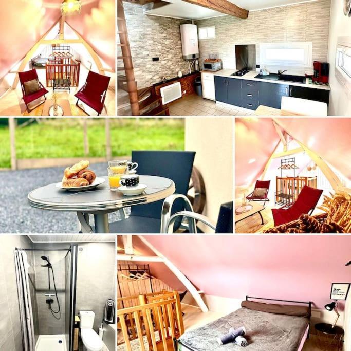 Duplex Le Chant Des Oiseaux Abbeville Exterior foto